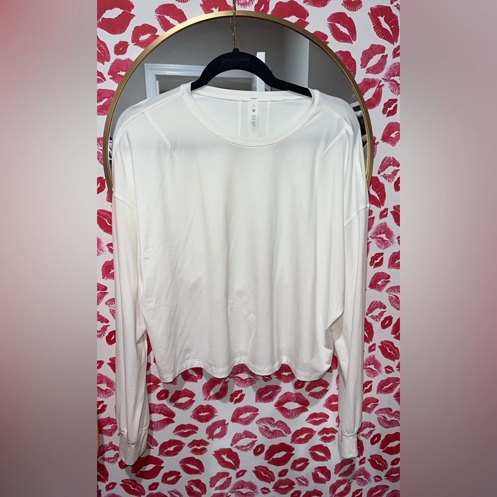 Lululemon Athletica White Long Sleeve